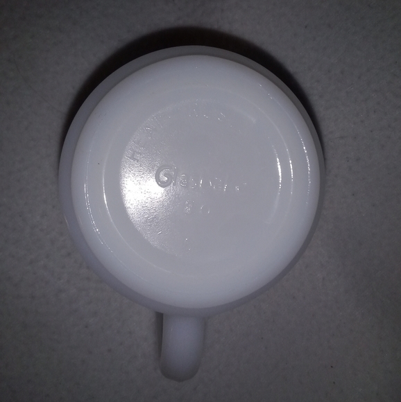 MCM Milk Glass MOM Poem Cup Mug Mid Century Modern - Picture 6 of 6